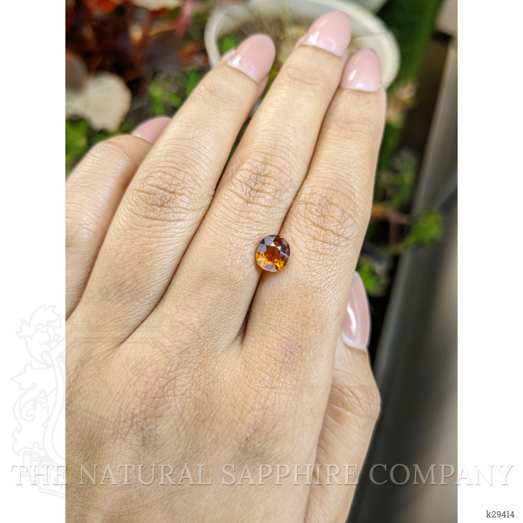 1.70 Ct. Orange Hessonite Garnet from Madagascar