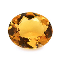 4.71 Ct. Orangish Yellow Citrine from Brazil Video