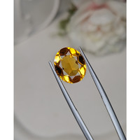 4.71 Ct. Orangish Yellow Citrine from Brazil Life Style
