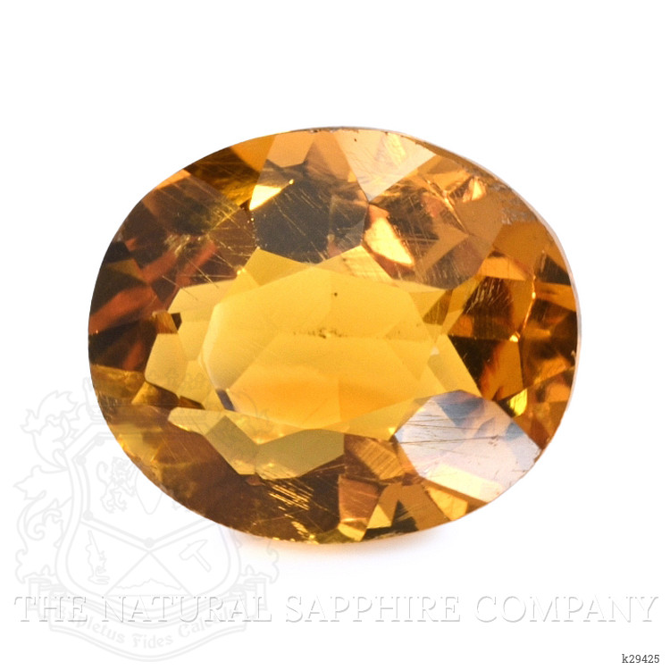 4.87 Ct. Orangish Yellow Citrine from Brazil