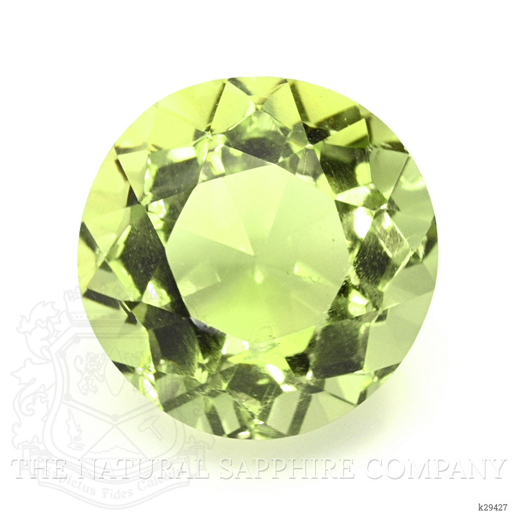 6.63 Ct. Yellowish Green Prasiolite from Brazil
