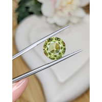 6.63 Ct. Yellowish Green Prasiolite from Brazil Life Style