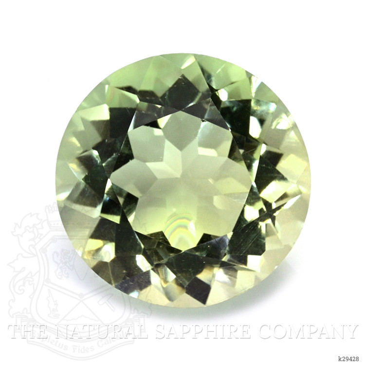 5.19 Ct. Yellowish Green Prasiolite from Brazil