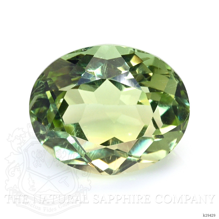 4.60 Ct. Yellowish Green Prasiolite from Brazil