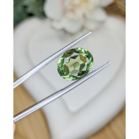 6.96 Ct. Green Prasiolite from Brazil Life Style