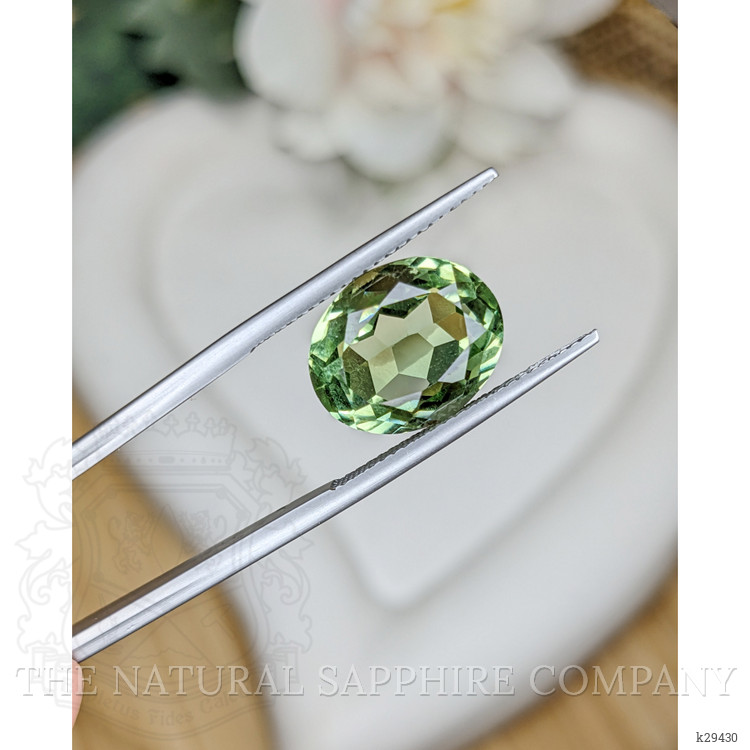 6.96 Ct. Green Prasiolite from Brazil