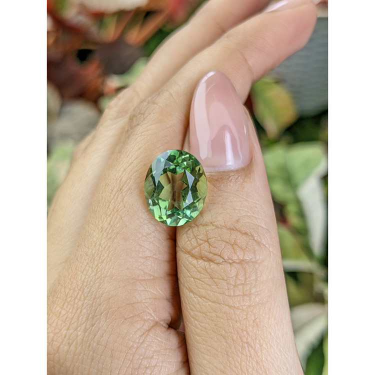 5.96 Ct. Green Prasiolite from Brazil