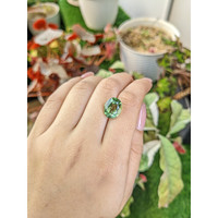 5.96 Ct. Green Prasiolite from Brazil Life Style
