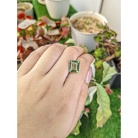 6.29 Ct. Green Prasiolite from Brazil Life Style