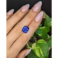 5.65 Ct. Blue Tanzanite from Tanzania Life Style