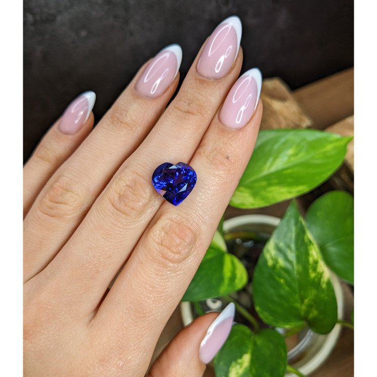 9.12 Ct. Blue Tanzanite from Tanzania