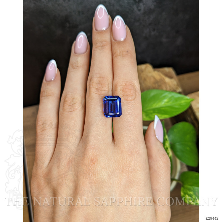 12.69 Ct. Blue Tanzanite from Tanzania