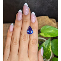 6.78 Ct. Blue Tanzanite from Tanzania Life Style