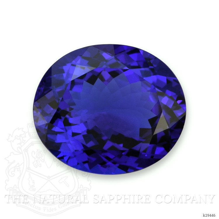 21.01 Ct. Violetish Blue Tanzanite from Tanzania