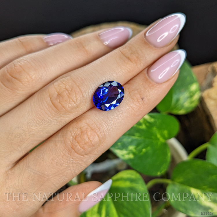 6.28 Ct. Violetish Blue Tanzanite from Tanzania