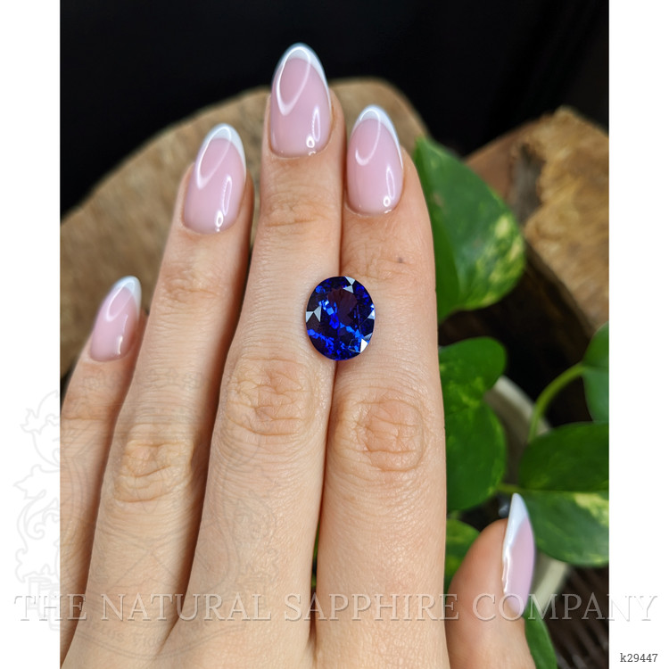 6.28 Ct. Violetish Blue Tanzanite from Tanzania