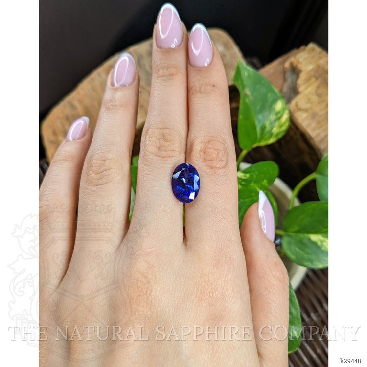 6.58 Ct. Blue Tanzanite from Tanzania