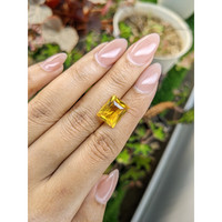 5.74 Ct. Yellow Citrine from Brazil Life Style