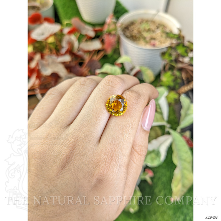 5.94 Ct. Yellowish Orange Citrine from Brazil