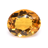 5.71 Ct. Orange Citrine from Brazil Video