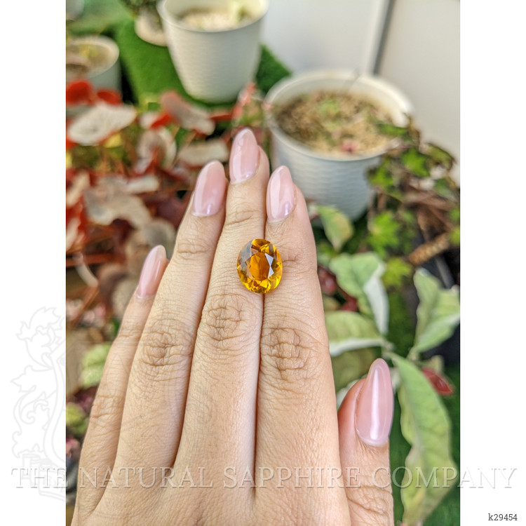 5.71 Ct. Orange Citrine from Brazil