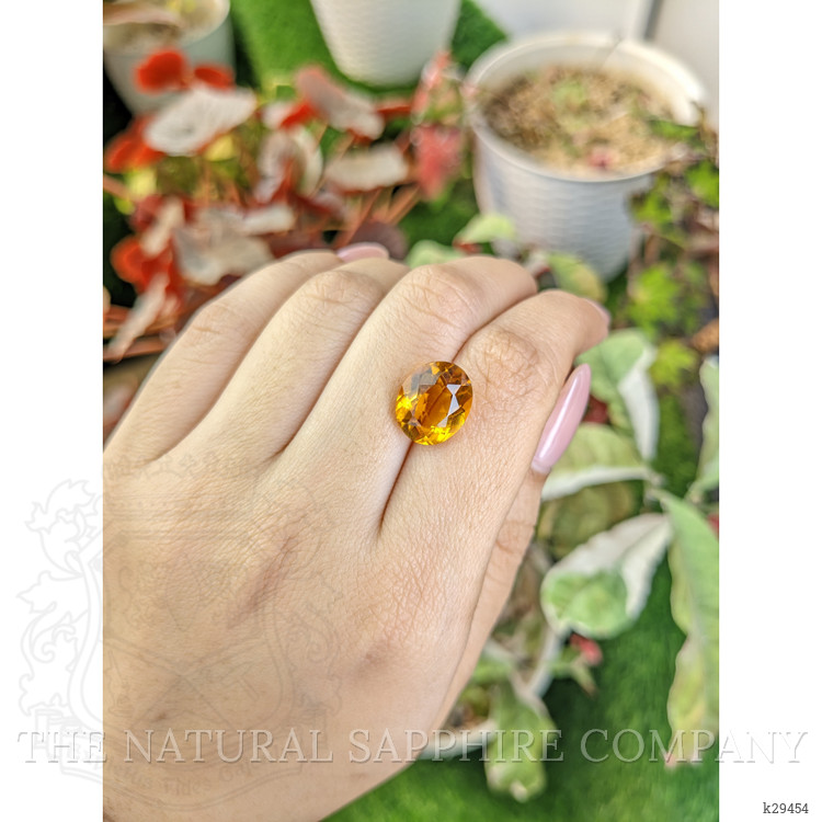 5.71 Ct. Orange Citrine from Brazil