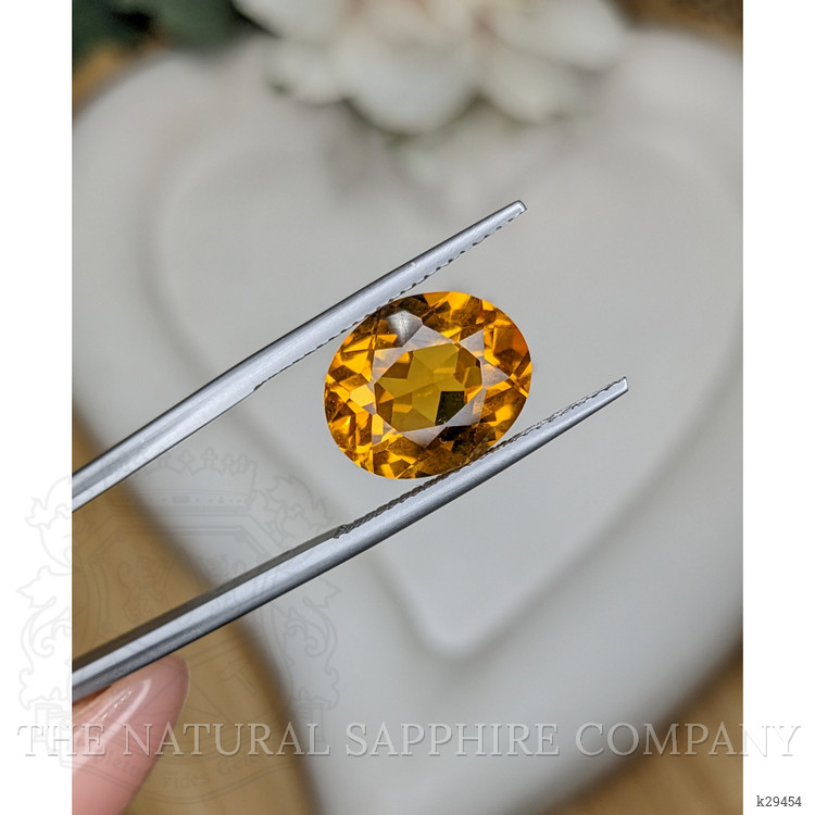 5.71 Ct. Orange Citrine from Brazil