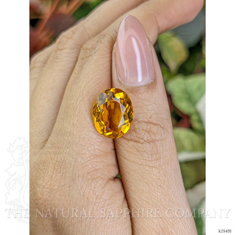 6.23 Ct. Yellowish Orange Citrine from Brazil