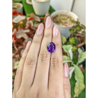 5.26 Ct. Purple Amethyst from Brazil Life Style