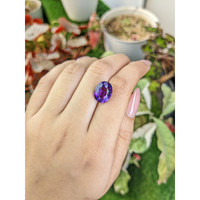 5.26 Ct. Purple Amethyst from Brazil Life Style