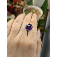 7.86 Ct. Purple Amethyst from Brazil Life Style