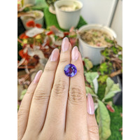 5.18 Ct. Purple Amethyst from Brazil Life Style