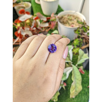 5.18 Ct. Purple Amethyst from Brazil Life Style
