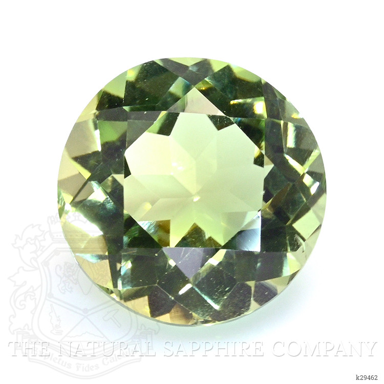 4.89 Ct. Yellowish Green Prasiolite from Brazil