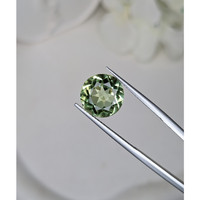 4.89 Ct. Yellowish Green Prasiolite from Brazil Life Style