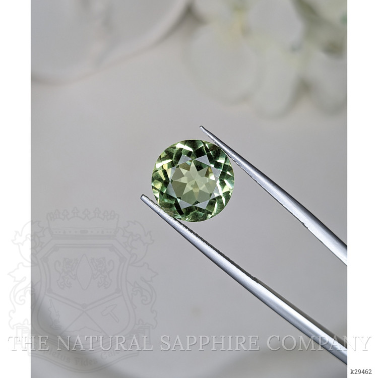 4.89 Ct. Yellowish Green Prasiolite from Brazil