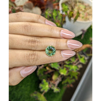 4.86 Ct. Green Prasiolite from Brazil Life Style