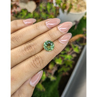 4.86 Ct. Green Prasiolite from Brazil Life Style