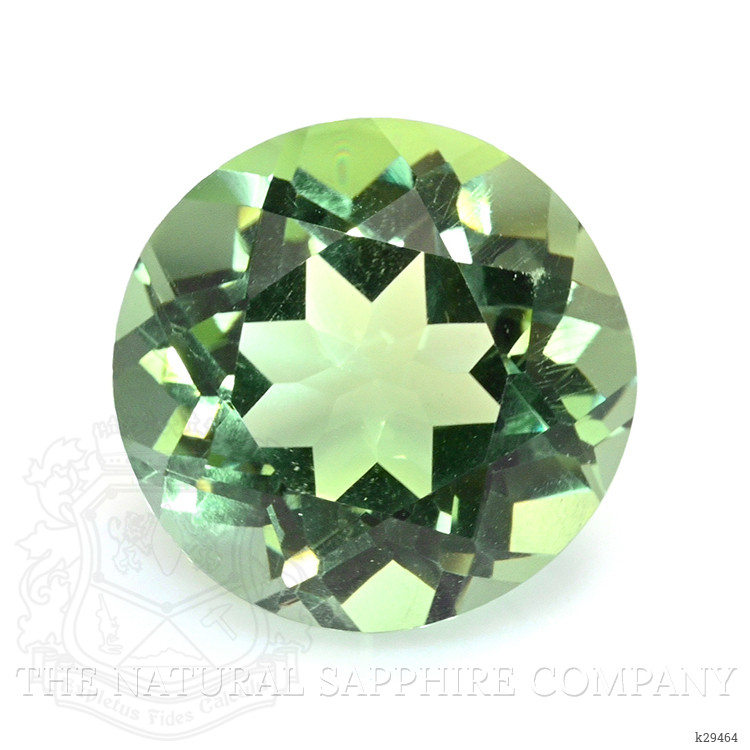 6.11 Ct. Yellowish Green Prasiolite from Brazil