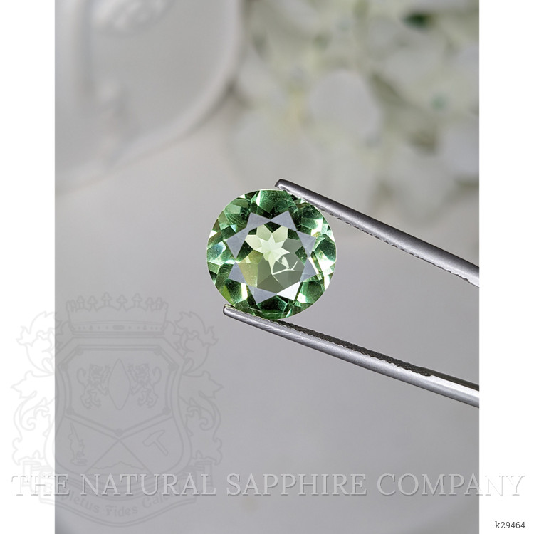 6.11 Ct. Yellowish Green Prasiolite from Brazil