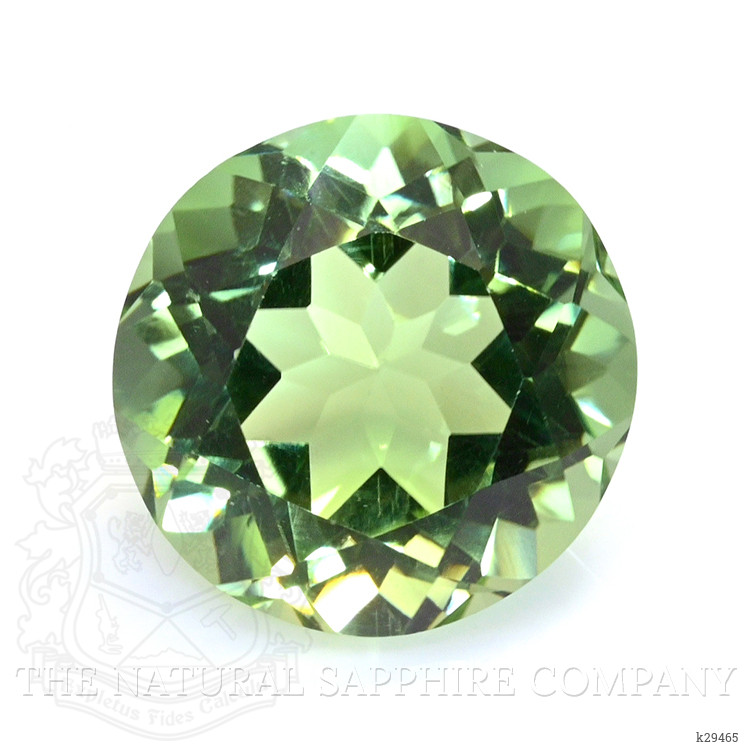 5.84 Ct. Yellowish Green Prasiolite from Brazil