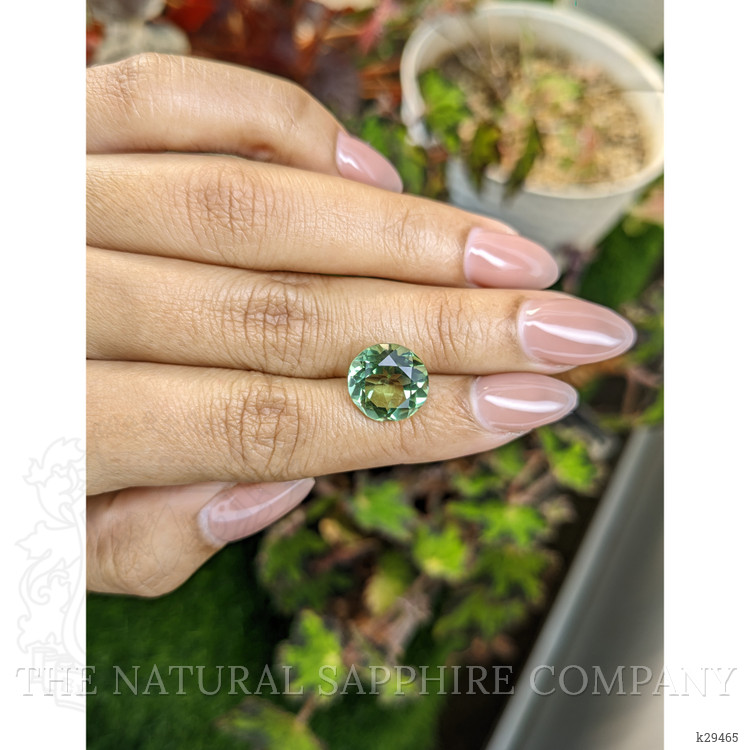 5.84 Ct. Yellowish Green Prasiolite from Brazil