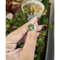 5.84 Ct. Yellowish Green Prasiolite from Brazil Life Style