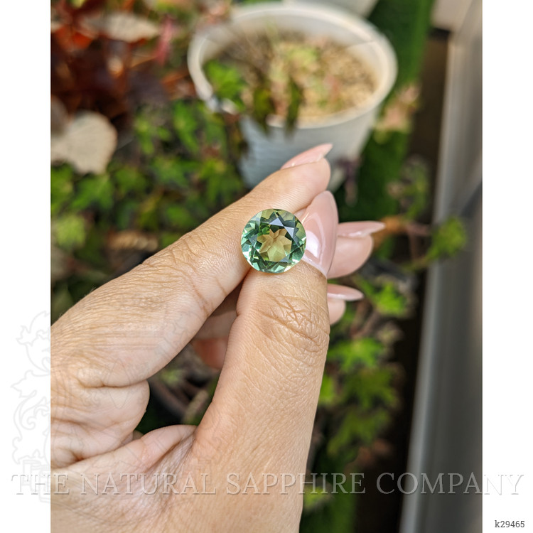 5.84 Ct. Yellowish Green Prasiolite from Brazil