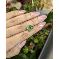 6.02 Ct. Green Prasiolite from Brazil Life Style
