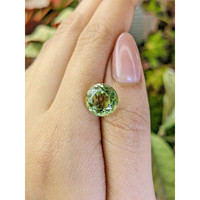 5.01 Ct. Yellowish Green Prasiolite from Brazil Life Style