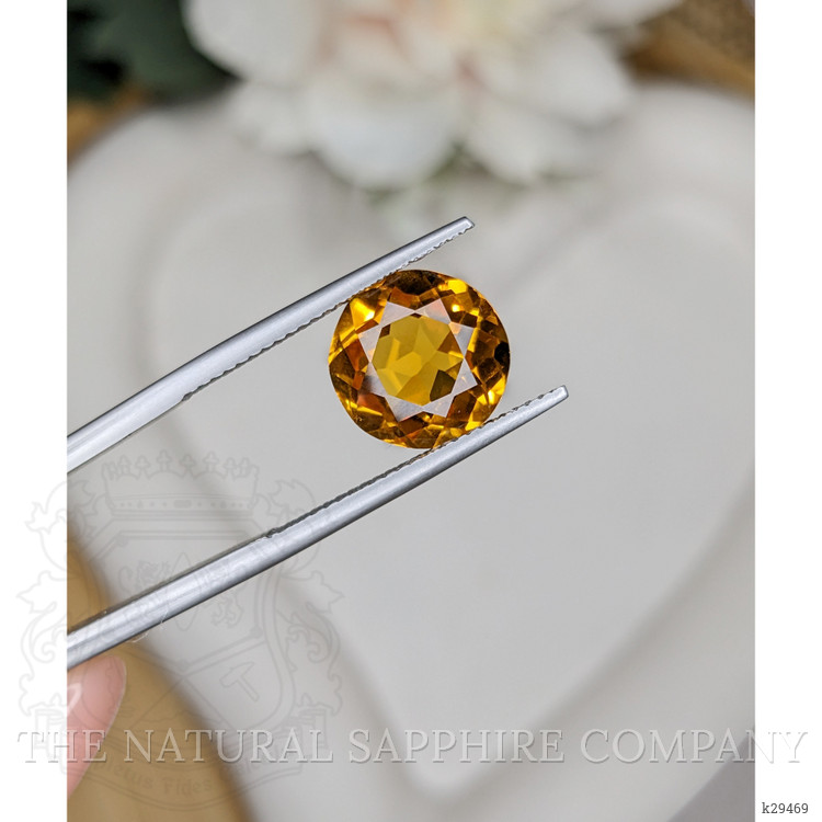 4.60 Ct. Yellowish Orange Citrine from Brazil
