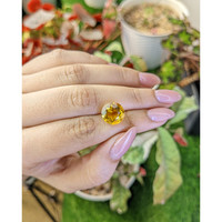 5.26 Ct. Yellow Citrine from Brazil Life Style