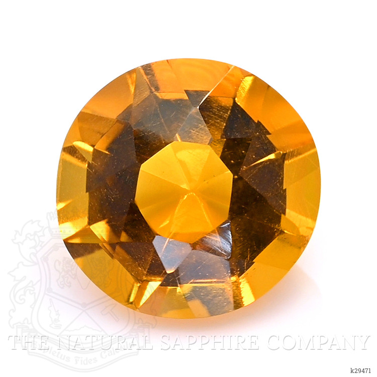 4.88 Ct. Yellowish Orange Citrine from Brazil