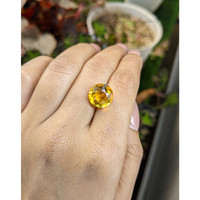 6.05 Ct. Yellow Citrine from Brazil Life Style